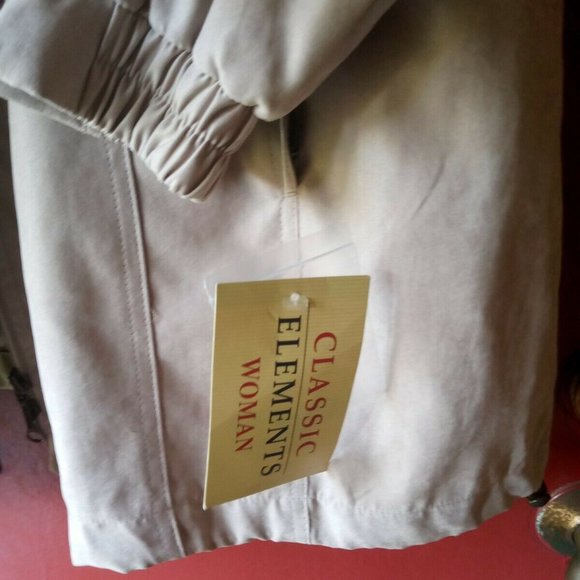 NWT Beige Overcoat Size 16W - Picture 5 of 6